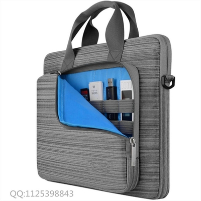 Il computer portatile del messaggero degli uomini di nylon regolabili insacca il colore grigio per il Macbook Pro