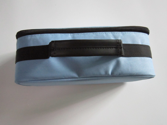 Piccoli valigia attrezzi di viaggio/di Oxford kit di utensili zip blu del doppio in pieno