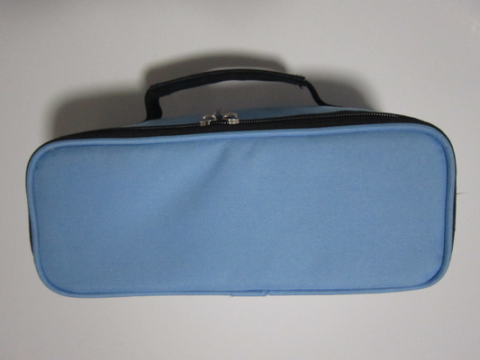 Piccoli valigia attrezzi di viaggio/di Oxford kit di utensili zip blu del doppio in pieno