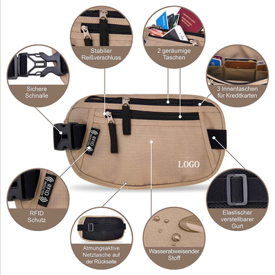 Le borse di viaggio del nylon RFID di Ripstop, impermeabilizzano la borsa della vita di viaggio per gli uomini