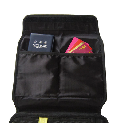 Dimensione di colore del nero della borsa della copertura della compressa di elettronica del PVC su misura